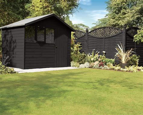 tudor black oak fence paint